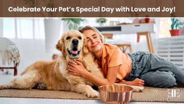 Celebrate your pet's special day with love and joy - unique pet birthday gifts by Embers Elements