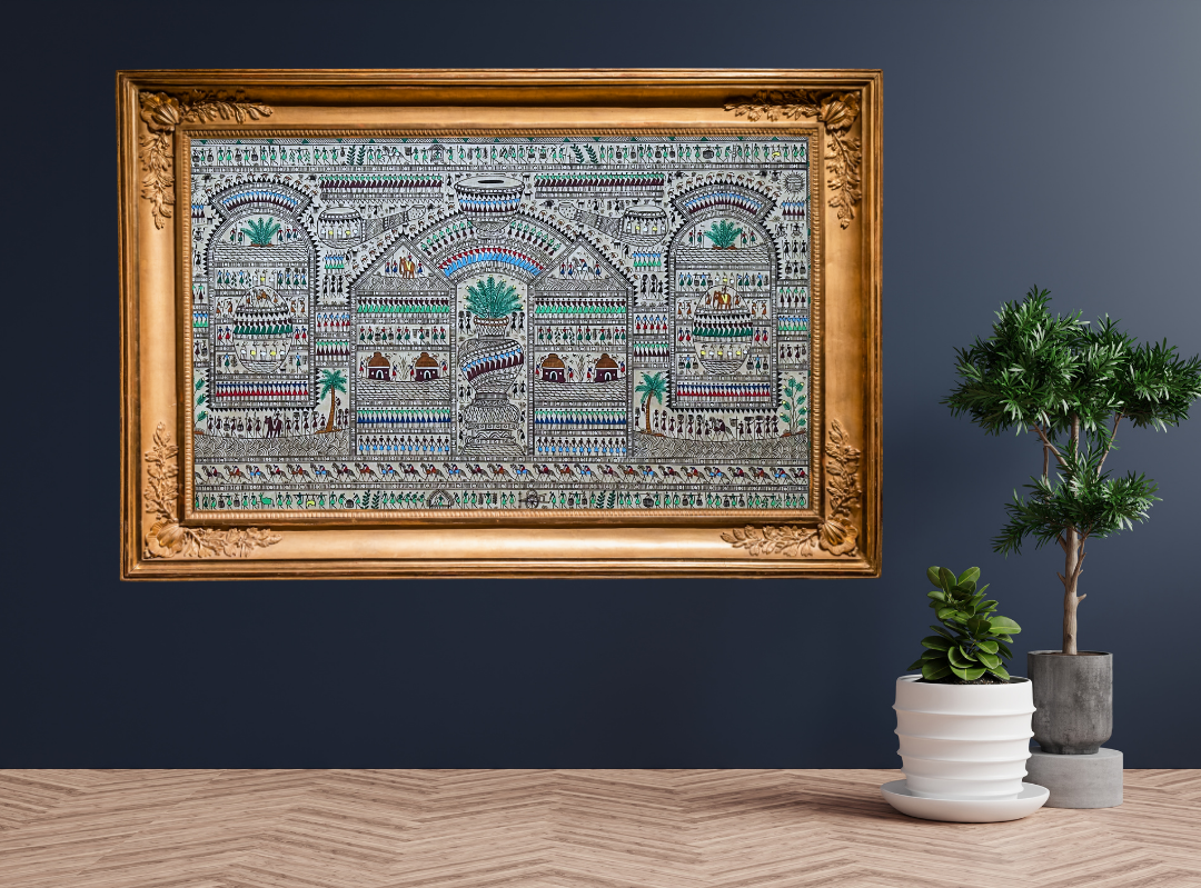 Handcrafted Tussar Silk Wall Hangings