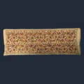 Exquisite Nakshi Kantha wall hanging tapestry with the nature theme.