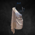 Butterfly Bloom certified cashmere shawl.