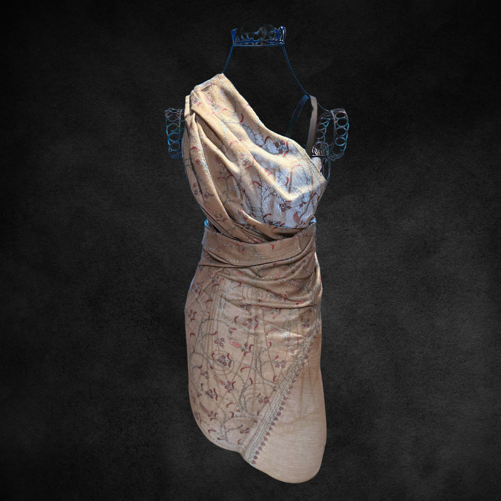 Soft cashmere pashmina shawl, handwoven.