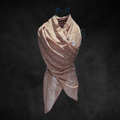 Elegant-certified cashmere pashmina shawl inspired by garden themes.