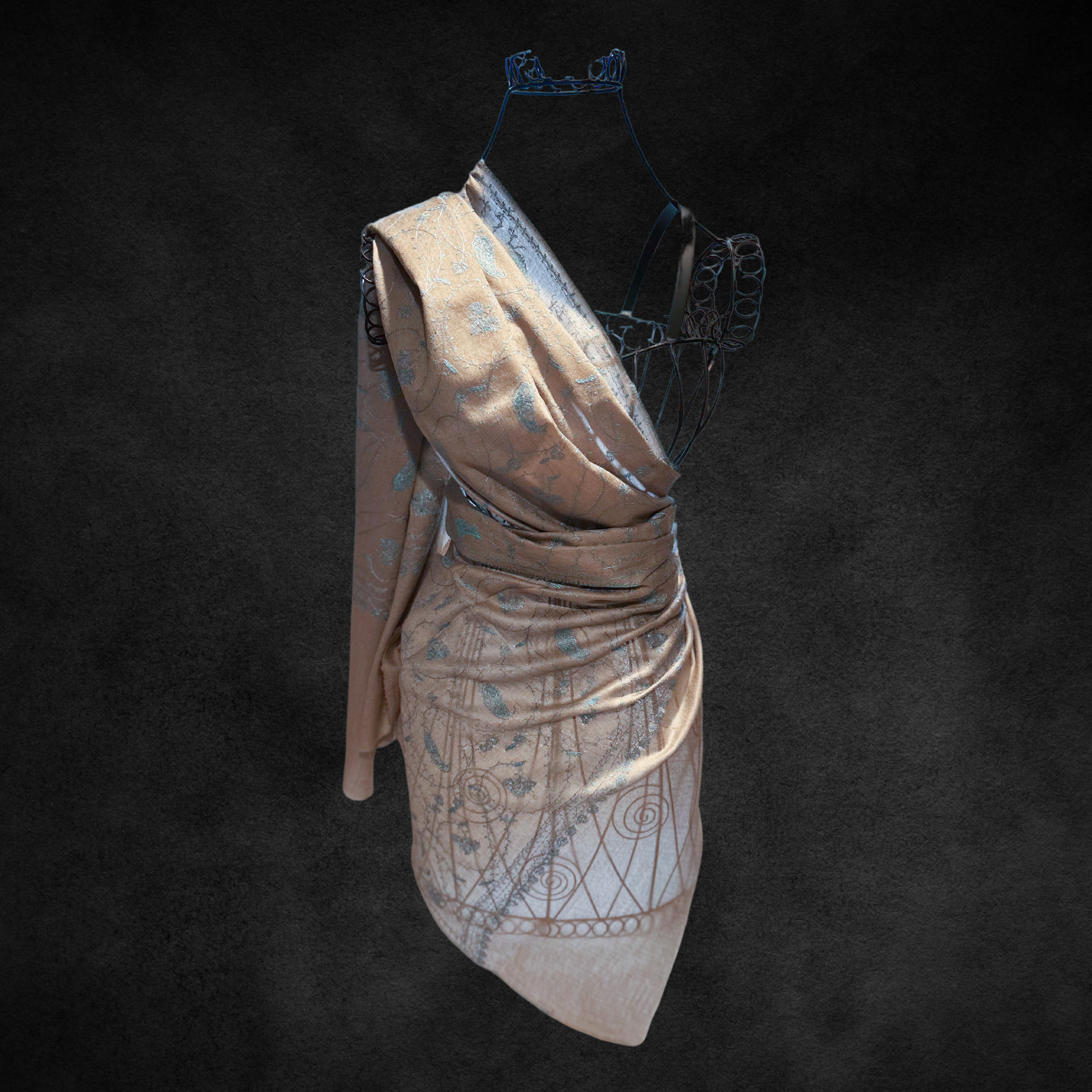 Luxury certified cashmere pashmina shawl in soft fabric.