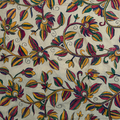 Beautiful Nakshi Kantha tapestry in Tussar silk with garden prints.