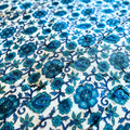 Handcrafted reversible Jaipuri cotton quilt suitable for any season.