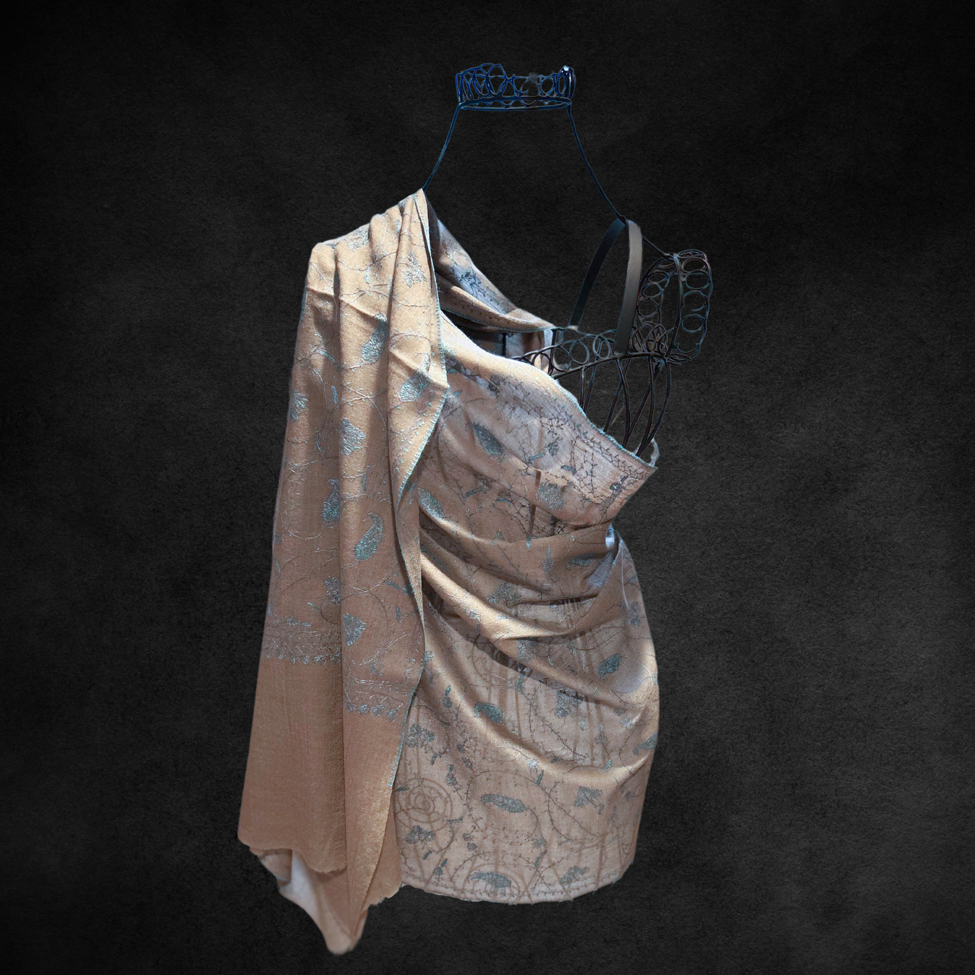 Stylish Whispering Winds handwoven pashmina shawl.