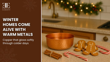 Why Copper Fits Naturally Into Winter Homes