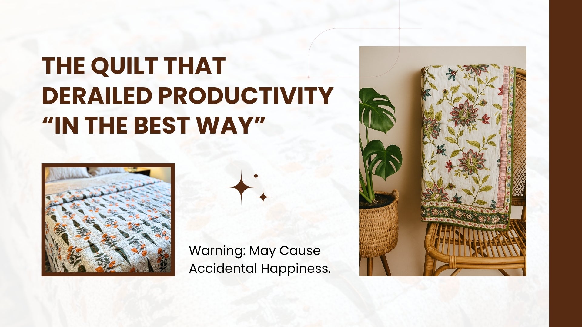 The Quilt That Accidentally Sabotaged Productivity (And Was Totally Worth It)