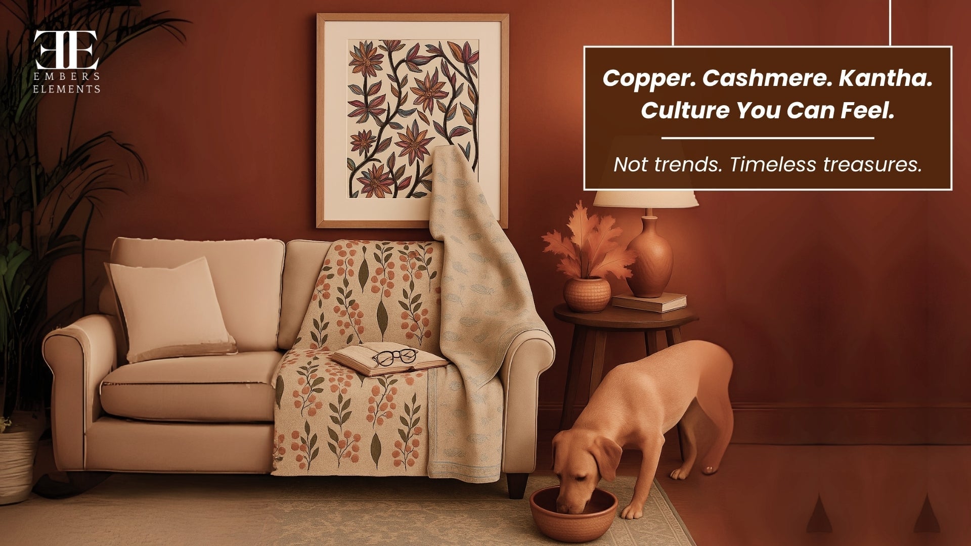 What Do Copper, Cashmere, and Kantha Have in Common? They’re All Cooler Than You Think