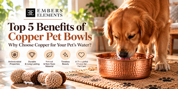 Benefits of Copper Pet Bowls