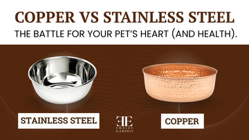 Copper vs Stainless Steel Pet Bowls: The Battle for Your Pet’s Heart (and Health)