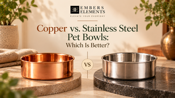 Copper vs. Stainless Steel Pet Bowls: Which Is Better?