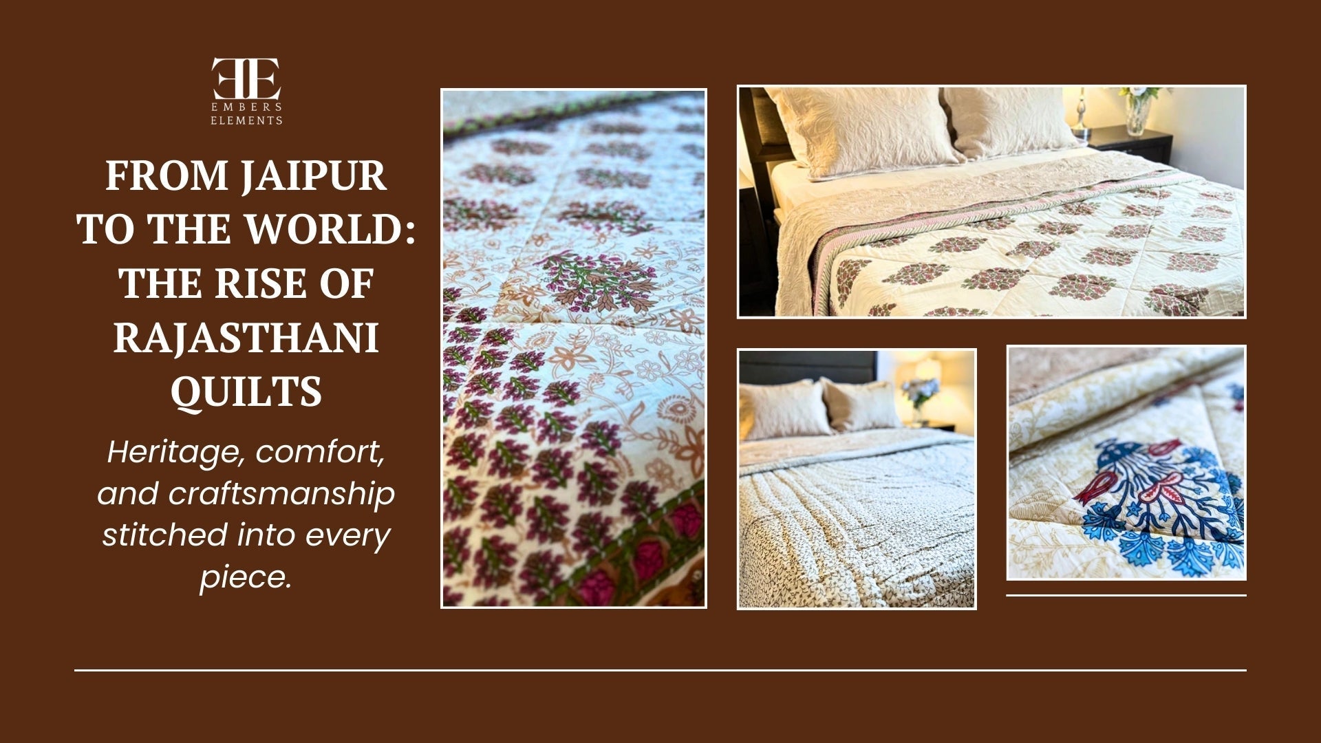 Rajasthani Quilts in Global Markets: From Local Craft to International Fame