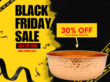 AURORA Copper Pet Water Bowl