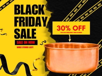 DUNE - Handcrafted Premium Copper Pet Bowls