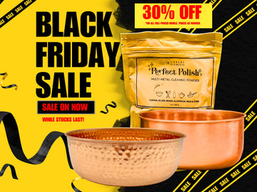 Copper Pet Water Bowl + Perfect Polish