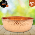 16oz pure copper pet water bowl, uncoated interior.