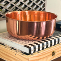 DUNE handcrafted premium copper pet bowls.