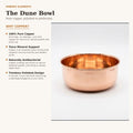 Why pure copper is good for pets - DUNE polished bowl benefits