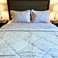 Lightweight cotton quilt crafted in traditional Jaipuri style.