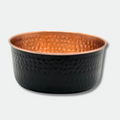 ONYX copper pet water bowl.